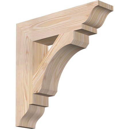 Legacy Traditional Smooth Bracket, Douglas Fir, 3 1/2W X 16D X 16H